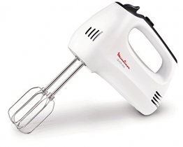 Moulinex HM3101 Quick Mix Sbattitore Elettrico con Fruste e Ganci Impastatori - 1