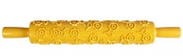 PICCOLI MONELLI Mattarello con Decorazioni Fiori mattarello Decorativo per Biscotti in plastica per Cake Design Visto in TV - 1