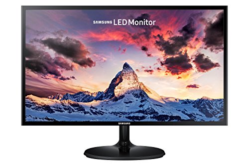 Samsung S24F350 Monitor 24″ Full HD, 1920 x 1080, 60 Hz, 5 ms, D-Sub, HDMI, Pannello PLS, Nero