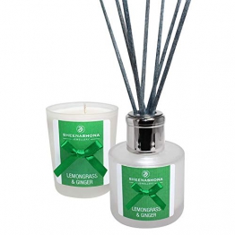 Set regalo con candela votiva e diffusore alla citronella e zenzero - 1