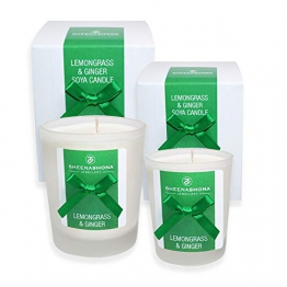 Set regalo con candele alla citronella e zenzero - 1