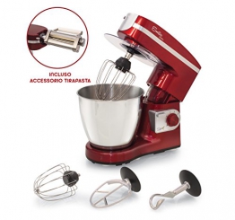 SPICE - IMPASTATRICE PROFESSIONALE EMILIA ROSSO TIRAPASTA SFOGLIATRICE INCLUSO - 1