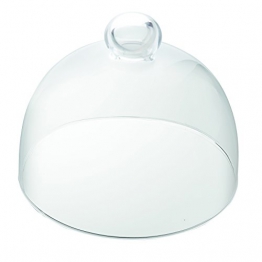 Vidivi Vetri delle Venezie 67270 San Marco Banquet, Campana da 16 cm di Diametro in Vetro, Trasparente - 1