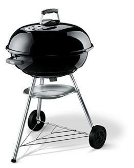Weber, 1321004, Barbecue Compatto a Carbone, 57 cm, Nero - 1