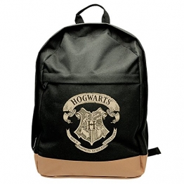 ABYstyle- Harry Potter Zaino Hogwarts Logo, Colore Black, 42x31x14 cm, ABYBAG178 - 1