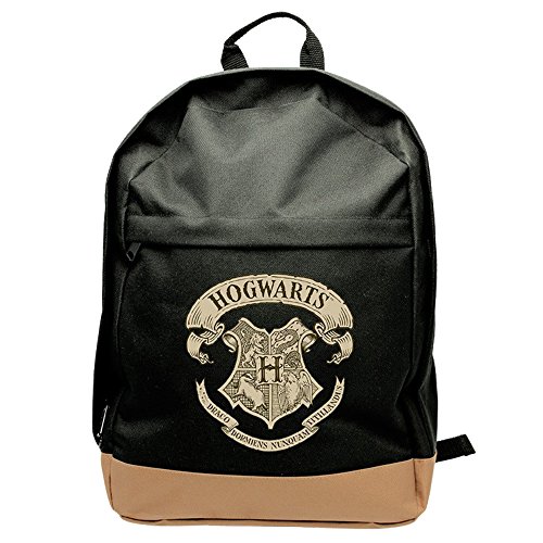 ABYstyle- Harry Potter Zaino Hogwarts Logo, Colore Black, 42x31x14 cm, ABYBAG178
