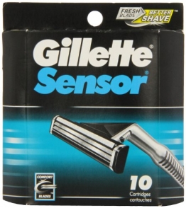 Gillette Sensor - Lame per rasoi da uomo – 10 ricambi - 1
