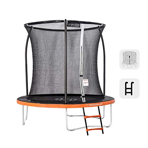 GREADEN Freestyle Round Garden Trampoline “+” 250 Pack Plus + Scale