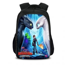 How to Train Your Dragon Zaino Stampa 3D per Bambini Borsa Casual Zaino Scuola Borsa da Viaggio Popolare Zaini Outdoor per Ragazzo - 1