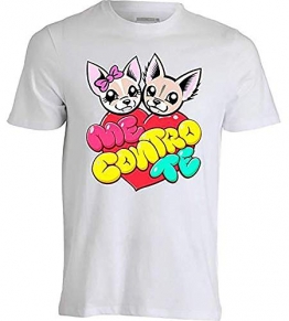 T-Shirt Maglietta -Me Contro Te- Replica Sofi e Lui Kira e Ray Cotone 100% (7-8 Anni) - 1