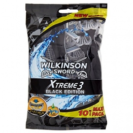 Wilkinson Xtreme 3 Black Edition - Rasoio, confezione da 10 pezzi - 1