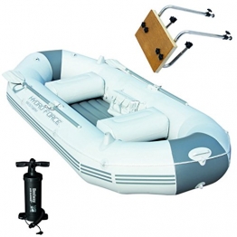 Bestway Marine Pro Gommone Gonfiabile con Supporto Motore - 1