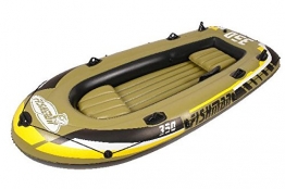 Jilong Fishman 350 set, Gommone, 305x136x42cm, Verde - 1