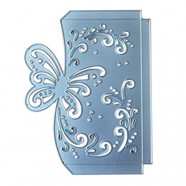 Morza Modello di Farfalla Fustelle Stencil Scrapbooking goffratura Album Crafts Carbonio Modello d'Acciaio - 1