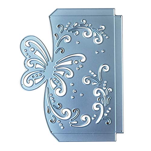 Morza Modello di Farfalla Fustelle Stencil Scrapbooking goffratura Album Crafts Carbonio Modello d’Acciaio