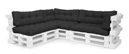 Spatium Cuscini per Pallet Euro Set 20 cm di Spessore (Set C, Antracite) - 1