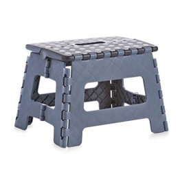 Zeller 99159 Sgabello, Nero, 32x25x22 cm - 1