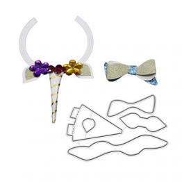 Nankod Magic stick Bow Tie fustelle in metallo, stencil DIY carta scrapbooking album timbro goffratura Craft Decor - 1