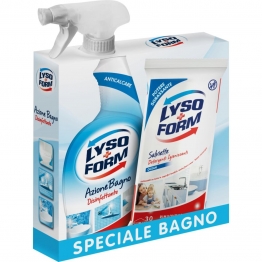 detersivo bagno spray + salviette igienizzanti