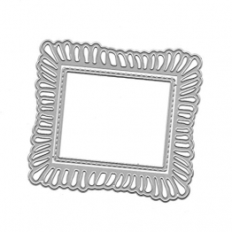 siwetg - Cornice portafoto in Metallo, Forma a punzonatura, per Album di Scrapbooking Fai da Te - 1