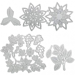 VINFUTUR Fustelle Stencil Cutting Dies per Merletto di Busta Cartolina d'Auguri Inviti Fai da Te Scrapbooking Goffratura Carta - 1