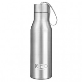 Bottiglia per Acqua 720ml, Landnics Borraccia in Acciaio Inox BPA Libero, Borracce in Acciaio 12 Ore Caldo e 24 Ore Freddo, Bottiglia Termica per Esterno, Ufficio, Campeggio, Viaggio e Campeggio - 1