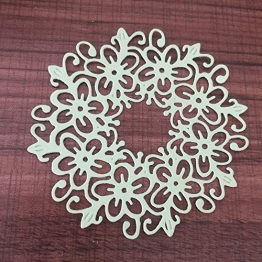 FNKDOR Fustelle per Scrapbooking, Fustellatrice Fustella Stencil Metallo Cutting Dies DIY Stampo Carta Album Foto, Accessori per Big Shot e Altre Macchina (A) - 1
