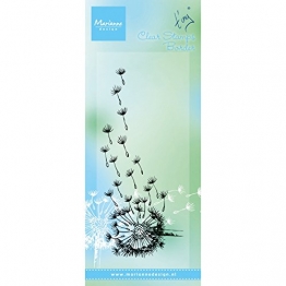 Marianne Design Clear Stamps Confine di Dente di Leone, per Progetti Creativi con i Timbri, 12.9x5.5x0.3 cm - 1