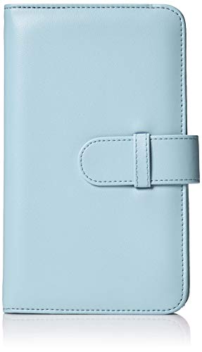 AmazonBasics – Album a portafoglio per 108 foto Instax Mini, colore blu ghiaccio