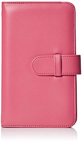 AmazonBasics – Album a portafoglio per 108 foto Instax Mini, rosa