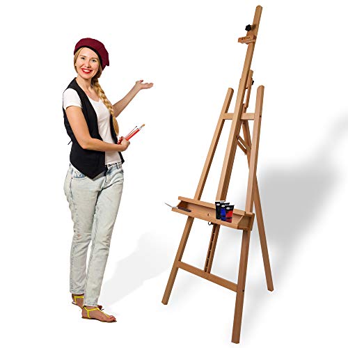 Artina Cavalletto Pittura Barcelona per dipingere in Accademia e Studio, Legno di faggio per artisti pittori Belle Arti
