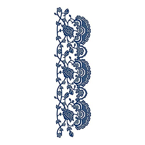 Huade Flower Frame Border Cutting Dies, Metal Cutting Dies per Scrapbooking Embassing Dies Cuts Card Making Craft Dies Stencils