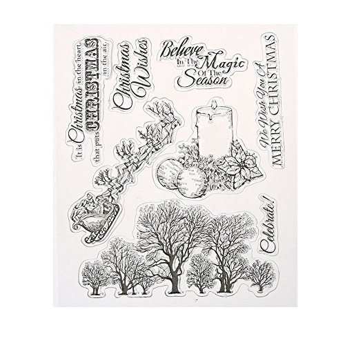 Kit per scrapbooking, Youn trasparente stamp fai da te silicone guarnizioni scrapbooking 22