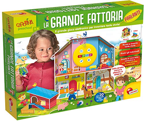 Liscianigiochi- Carotina la Grande Fattoria Parlante, Multicolore, 68340