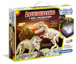 Clementoni 13984 - Archeogiocando T-Rex & Triceratopo - 1