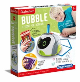 Clementoni-16621-Sapientino-Bubble, Robot educativo per Bambini, Multicolore, 16621 - 1