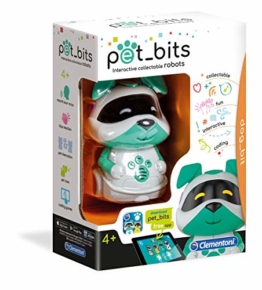 Clementoni- Dog Bit Sapientino Pet Bits Robot Educativo Collezionabile Coding, Multicolore, 12099 - 1