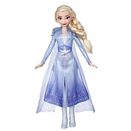 Disney Frozen 2 - Elsa (Fashion Doll con Capelli Lunghi e Abito Blu, Ispirata Al Film Frozen 2) - 1