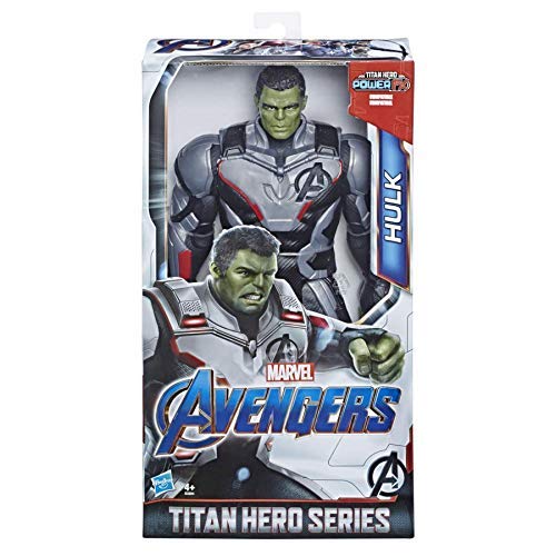Marvel Avengers: Endgame – Hulk Titan Hero Deluxe compatibile con Power FX (Action Figure da 30 cm, Power FX non incluso)