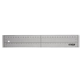 RAYHER 7821300 Righello, 30 cm con Bordo in Metallo - 1