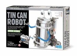 Robot con Lattina Riciclata - Tin Can Robot Fun Mechanics Kit - 1