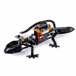 SunFounder Robot Kit Bionic Programmable DIYRobot Lizard Visual Programming for Beginners STEAM Education IR Receiver Module Electronic Toy with Detailed Manual - 1