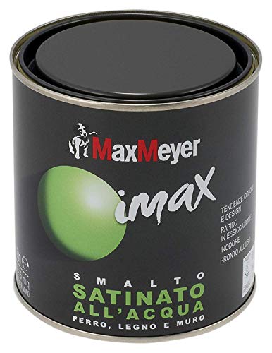 MaxMeyer 162571C400024 Smalto all’Acqua Finitura Satinata Bianco 0,5 L