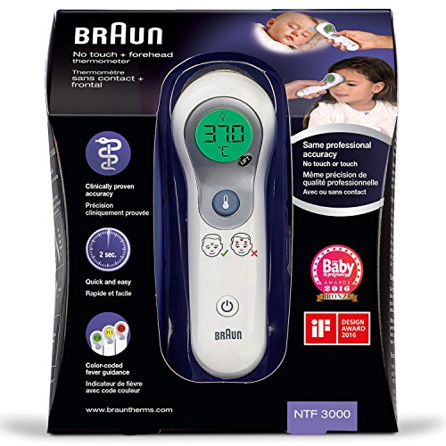 Braun NTF3000 No Touch Termometro Frontale senza Contatto
