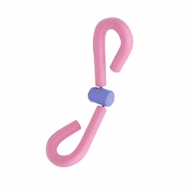KEISL - Attrezzatura Sportiva per allenare Le Cosce, tonificare Le Gambe, per Allenarsi a casa, Palestra, Fianchi, Braccia, 12 x 22 x 12 cm, Rosa - 1
