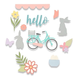 Sizzix Thinlits Fustella, Tempo di Primavera - 1