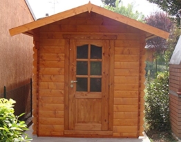 DEKALUX CASETTA in Legno da Giardino 2x2,5 - 1