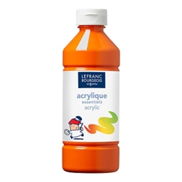 Lefranc Bourgeois Acrilico - gli Essenziali - 500ml - Arancio - 1