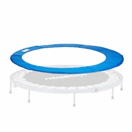 Relaxdays 10020822_655 Coprimolla per Tappeto Elastico, Accessori Trampolino, Larghezza 30 cm, PVC, Diametro 305, Blu - 1