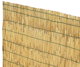 VERDELOOK Arella Cina in cannette Bamboo pelato, 2x3 m, bambù per recinzioni e Decorazioni - 1